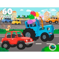 Пазл 60 Синий трактор П60-2886