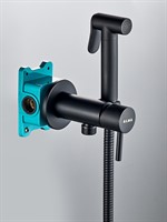 BENITO AL-859-05  чёрный. Гигиенический душ со смесителем