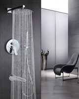 Marita Встраиваемый душевой комплект со смесителем 3 режима TVZ-8839 Хром