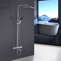 GaLaxy Хром. Душевая система с термостатом SDI-1803