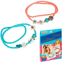 Набор для творчества Витые браслеты с шармами EVA MODA Bondibon ВВ4891