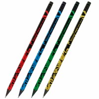 Карандаш ч/гр. НВ "Patterns Flowers" 181562 BRAUBERG