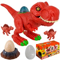 Динозавр RS061 с яйцом на бат. в кор.