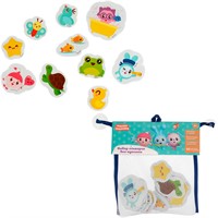 Набор стикеров МАЛЫШАРИКИ  Ева 10 шт, сетка КАПИТОШКА MAL-17