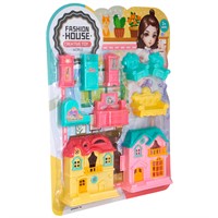 Дом 012-9 с набором мебели на блист.