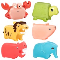 Набор резиновых игрушек W8633 в пак.