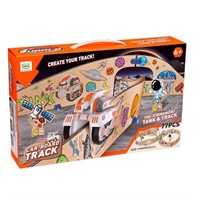 Автотрек 6688-537 бортовой Раскрась сам в коробке