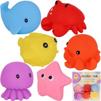 Набор резиновых игрушек для купания Levatoys MKY8618 в пак.