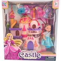 Дом KDL-53 Замок с аксесс. в кор.