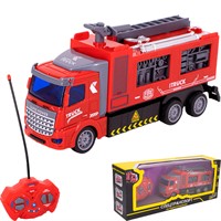 Спецтехника на радиоуправлении Young Racer YSHT005A-UV Пожарная машина в кор.