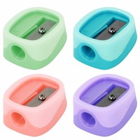 Точилка Color Pastel двухцветная ассорти 272505 Юнландия