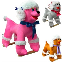 Качалка Собака Пудель 980350 цвет в ассортименте