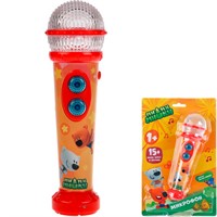 Микрофон 834-HTR МИМИМИШКИ 6 песен из м/ф, фразы героев, свет, регулировка громкости