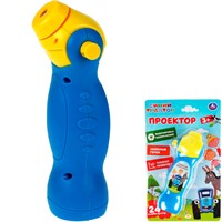 Игрушка на батарейках Проектор 24 кадра Синий ТРАКТОР 1608Z567-R3