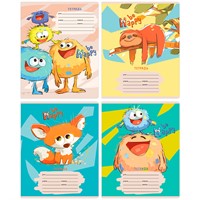 Тетрадь 12 л. клетка BG Be Happy 350606