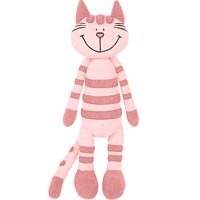 Кот Полосатик Розовый 33 см MT-MRT06202301-33