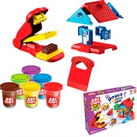 Набор для творчества Набор для лепки Строим дом, тесто 6х56г 03676 AЯT CRAFT