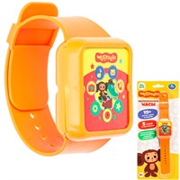 Игрушка на батарейках Часы 19+ песен, фраз и звуков Чебурашка Умка HT1379-R-WOD