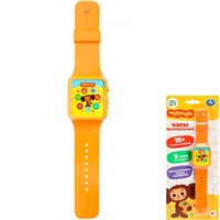 Игрушка на батарейках Часы 15+ песен и звуков Чебурашка Умка HT1379-R
