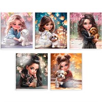 Тетрадь 12 л. клетка Верные друзья 68519