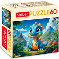 Пазл 60 Веселый Дино 60ПЗ5_34461