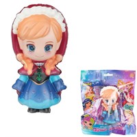 Игрушка антистресс Сквиш малыш, девочка в синем платье Супер Жим JN-SFP-FRZ02-RU