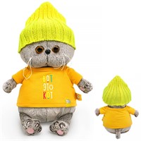 Басик BABY в футболке "Вот это кот" BB-153