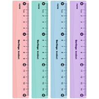 Линейка пластик 15см Instinct Berlingo PR_40015