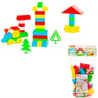 Конструктор Самоделкин Строитель малый 66 эл. П-Е/15/