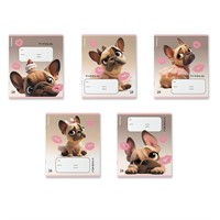 Тетрадь 18 л. клетка Frenchie, 64834 ErichKrause