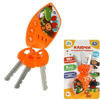 Игрушка на батарейках Музыкальные ключи 10 песен и фраз Союзмультфильм Умка ZY179937-R6