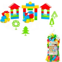 Конструктор Строитель Гигант 175 эл. в мешке 0569 П-Е /6/