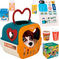 Игрушка на батарейках ZYB-B3841 Играпузик Песик-путешественник в кор.