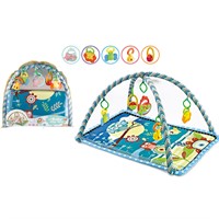 Коврик H916-3 с игрушками муз. на дугах