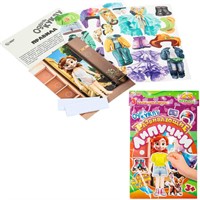Игра Умка Одень куклу. Развивающие липучки 4660254421622