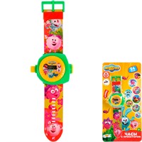 Игрушка на батарейках Часы Смешарики с проекцией 1266129-RB11