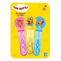 Мыльные пузыри Т19931 ТРИ КОТА колба с кругляшом  единорог 38 мл 1toy Т19931