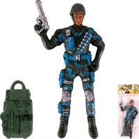 Фигурка солдат 2246216 с аксесс в пакете