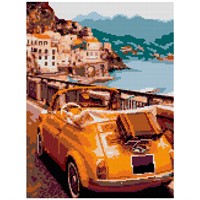 Набор для творчества Алмазная мозаика В дорогу 30*40 см Ам-054 LORI