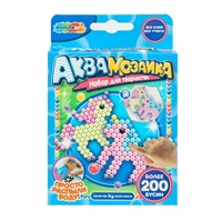 Набор ДТ Аквамозаика 200 бусин Мистические единороги МУЛЬТИ АРТ AB-120538