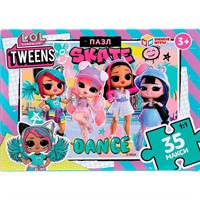 Пазл 35 LOL Tweens. ЛОЛ 4630395022552