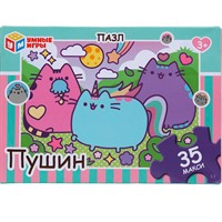 Пазл 35 Пушин 4630395015912