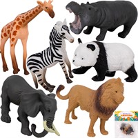 Набор животных Levatoys MK2207-11A Сафари в пак.