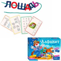 Деревянная Игра Алфавит на шнурочке 89813