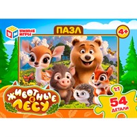 Пазл 54 Животные в лесу 4630395053808