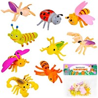 Набор животных Levatoys мульт. YS270608 Насекомые в пак.