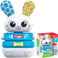 Музыкальный Зайчик-пирамидка 4630027292629