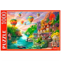 Пазл 1000 Пейзаж с воздушными шарами Ф1000-4300
