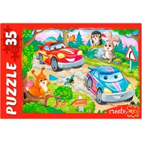 Пазл 35 Крутой вираж №2 П35-0109