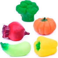 Резиновый Набор овощей.Урожай мини С-1659 /6/